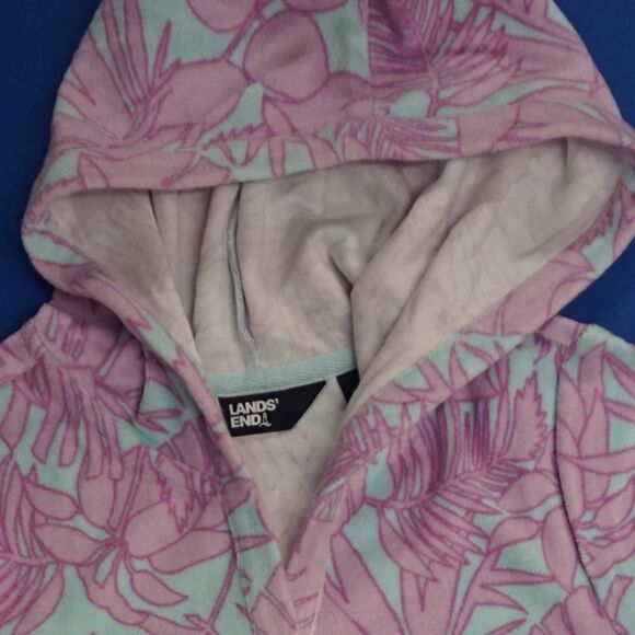 Paradise Aqua Palm Foliage Cover Up - Picture 2 of 4